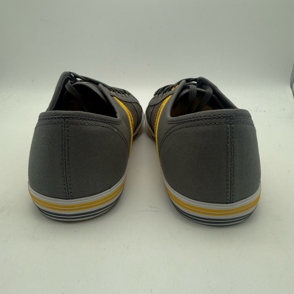 BRAND NEW Le Coq Sportif Saint Malo Retro Sneakers Canvas Gray Sz 10 US 43 EU - Picture 7 of 7